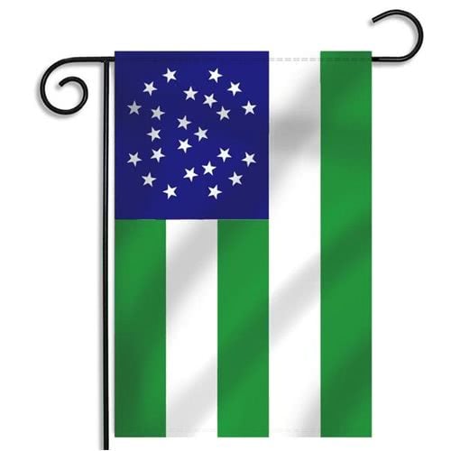 Thin Blue Line / Thin Red Line American Garden Flag - Flags